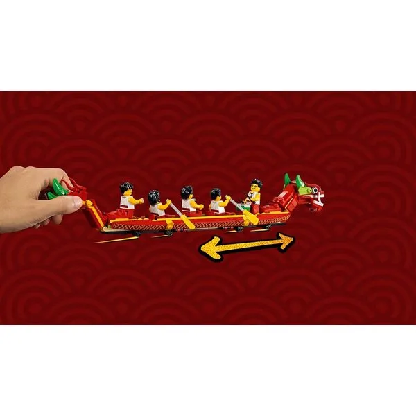 Seasonal 80103 Набор LEGO 80103 «Гонка на лодках-драконах» (Фото 6)