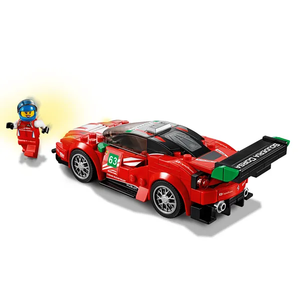 Speed Champions 75886 Ferrari 488 GT3 Scuderia Corsa (Фото 4)