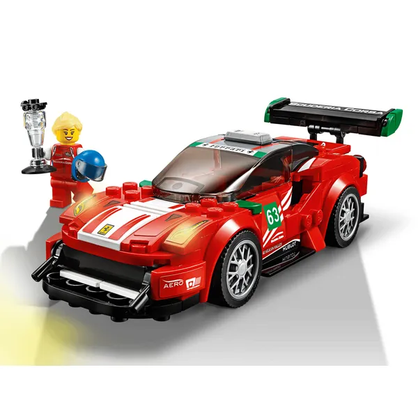 Speed Champions 75886 Ferrari 488 GT3 Scuderia Corsa (Фото 3)