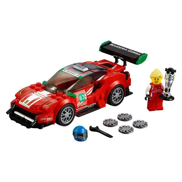 Speed Champions 75886 Ferrari 488 GT3 Scuderia Corsa (Фото 2)