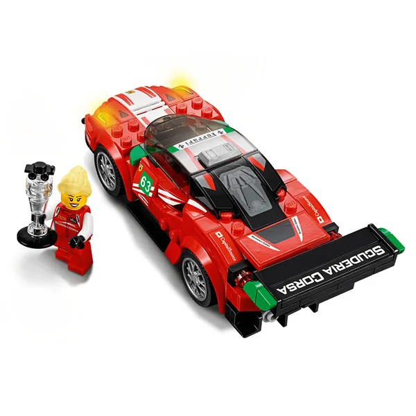 Speed Champions 75886 Ferrari 488 GT3 Scuderia Corsa (Фото 5)