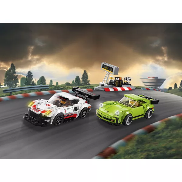 Speed Champions 75888 LEGO Speed Champions 75888 «Porsche 911 RSR и 911 Turbo 3.0» (Фото 4)