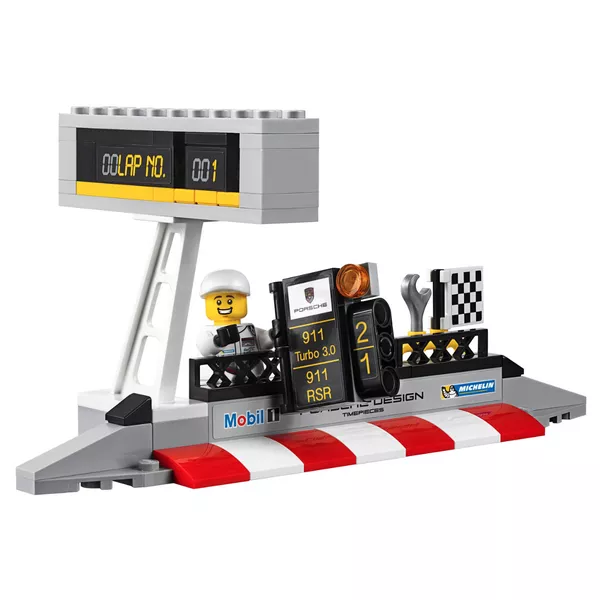 Speed Champions 75888 LEGO Speed Champions 75888 «Porsche 911 RSR и 911 Turbo 3.0» (Фото 9)