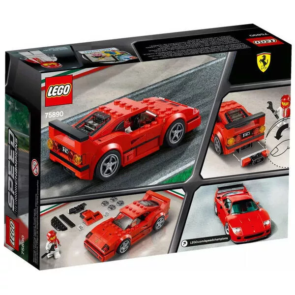Speed Champions 75890 Ferrari F40 Competizione (Фото 2)