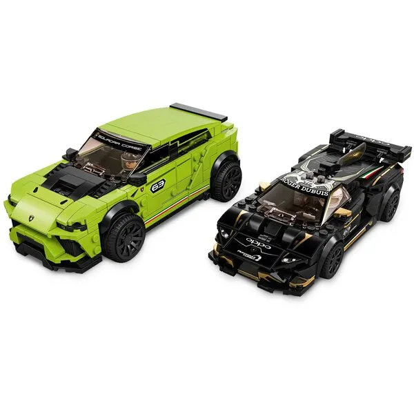 Speed Champions 76899 Lamborghini Urus ST-X and Lamborghini Huracan Super Trofeo EVO (Фото 11)