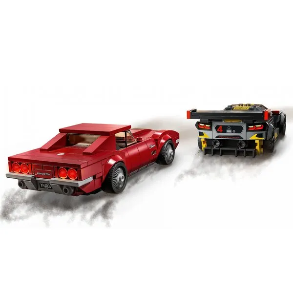 Speed Champions 76903 Chevrolet Corvette C8.R Race Car and 1968 Chevrolet Corvette (Фото 9)