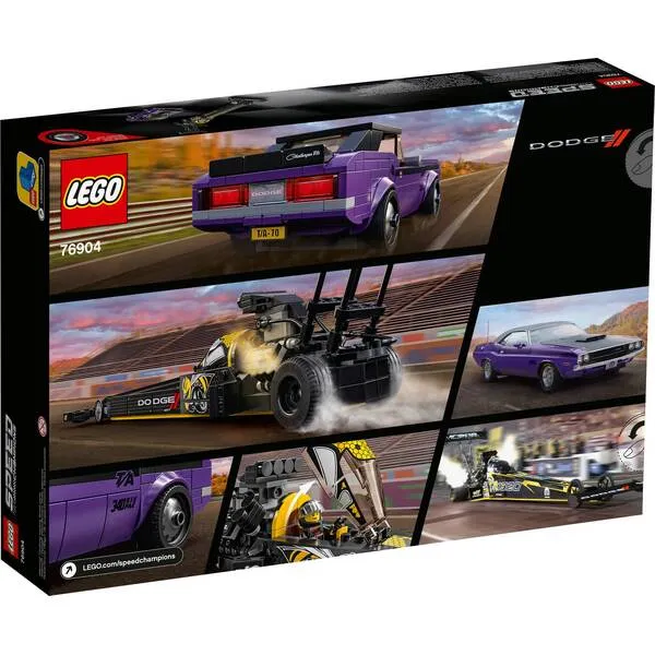 Speed Champions 76904 Набор LEGO 76904 Mopar Dodge - SRT Top & 1970 Dodge Challenger (Фото 12)