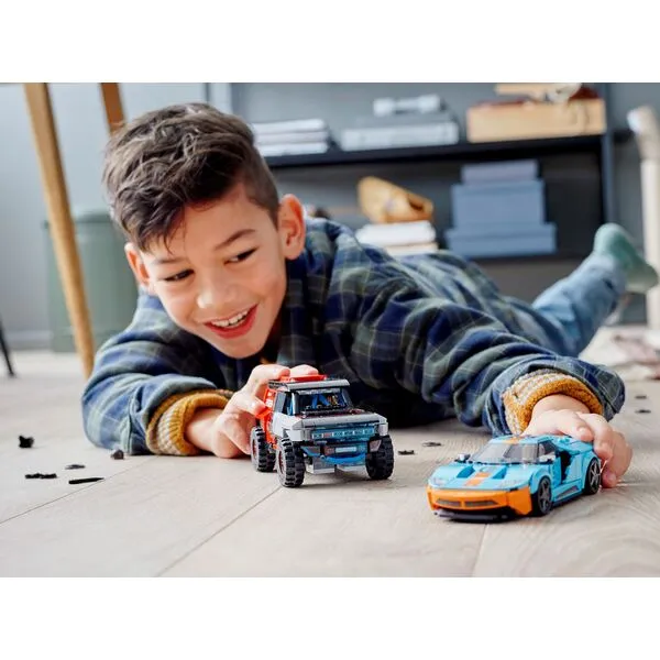 Speed Champions 76905 Ford GT Heritage Edition and Bronco R (Фото 3)