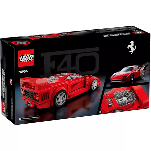 Speed Champions 76934 Набор LEGO 76934 "Ferrari F40 Supercar" (Фото 2)