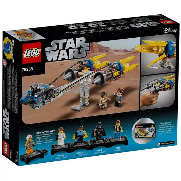 Star Wars 75258 Гоночный под Энакина: выпуск к 20-летнему юбилею (Фото 2)