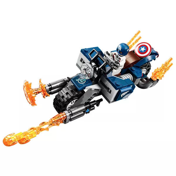 Super Heroes 76123 Набор LEGO 76123 «Капитан Америка: Атака Аутрайдеров» (Фото 12)