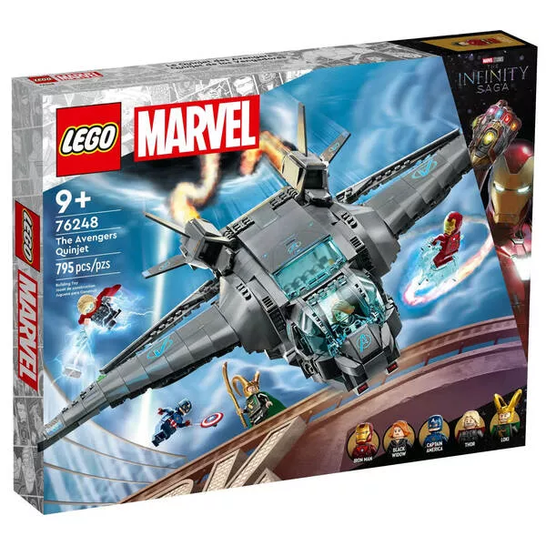 Super Heroes 76248 Мстители Квинджет