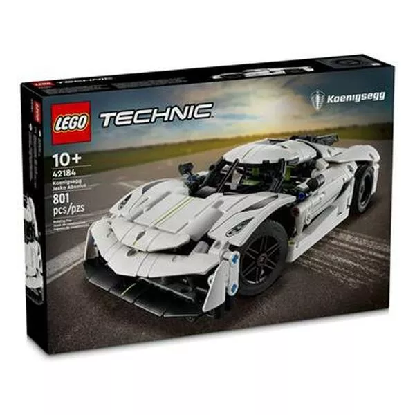 Technic 42184 LEGO 42184 Белый гиперкар Koenigsegg Jesko Absolut